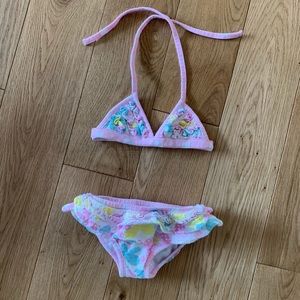 Le Top Infant Girls Bikini - Like New! Adorable